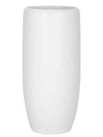 Callisto Struktur Vase Weiß