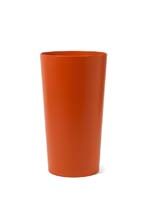 Primus Pflanzgefäße aus Kunststoff 43/40 cm RAL 9010 reinweiß struktur lackiert