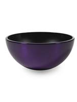 Aluminium Schale - Aluminium gebürstet purple-violet ø35/H:15