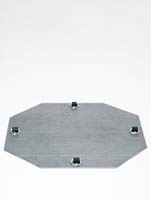 Rollengestelle - Bockrolle 4 x 8 mm ø34/H:1,5